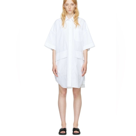 SPORTMAX White Mogol Mini Dress